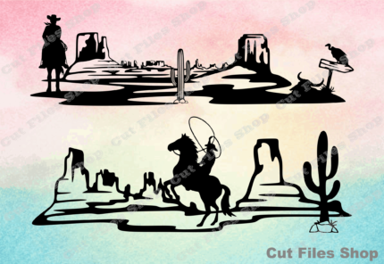 Wild West, clipart cut file, cowboy, cowboy cut files, cuttable file, rider cut files