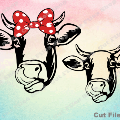 Cute cow svg, cow for cricut, cricut files, animal silhouette, png for cricut, dxf for laser