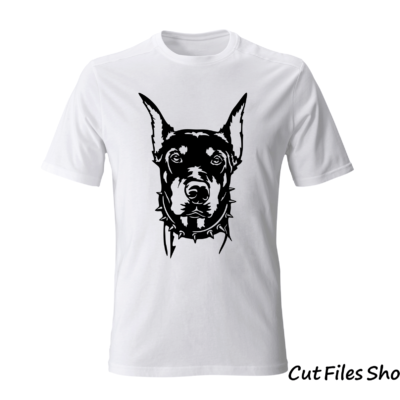 Doberman svg for t shirt, dxf metal art files, dog t -shirt designs, pets svg designs for cricut, t shirt designs dog, pets svg dxf files, vector images for t shirt designs, Pets vector images for CNC, Cut files for Plotter, dxf metal decor, Digital files for stickers making, metal cutting files, DXF For CNC, Laser files, Dxf for plasma cut