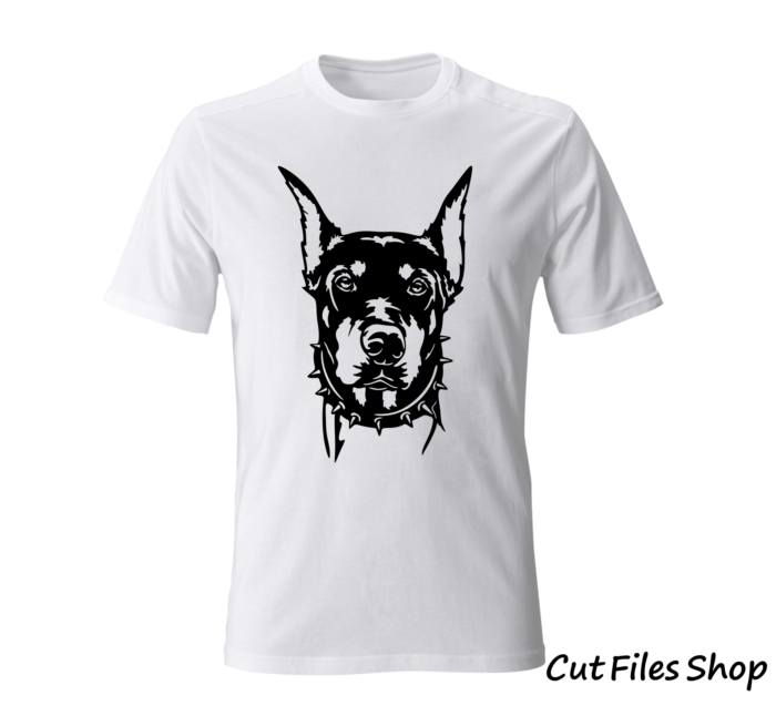 Doberman svg for t shirt, dxf metal art files, dog t -shirt designs, pets svg designs for cricut, t shirt designs dog, pets svg dxf files, vector images for t shirt designs, Pets vector images for CNC, Cut files for Plotter, dxf metal decor, Digital files for stickers making, metal cutting files, DXF For CNC, Laser files, Dxf for plasma cut