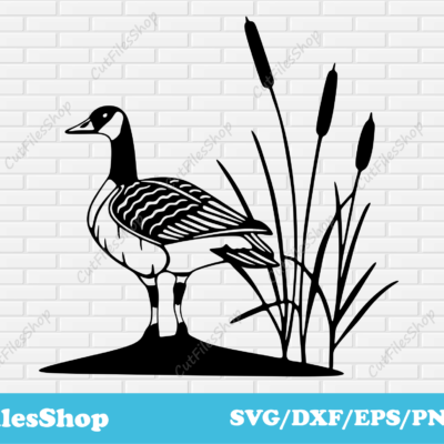 Duck dxf files, birds scene dxf, svg sticker ideas, dxf files for laser cutting, svg for cricut, dxf for cnc, plasma cnc files, animals scenes dxf, birds dxf files for laser, nature scene dxf