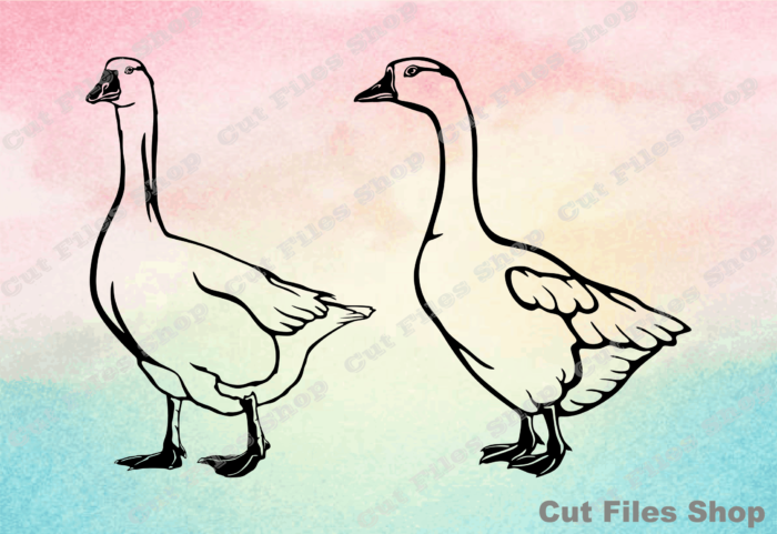 Geese for cricut, goose svg, farm animals, cricut templates, cricut design, cricut digital