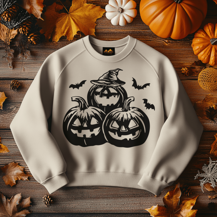 Spooky Halloween Pumpkin SVG: Design Your Own T-shirts