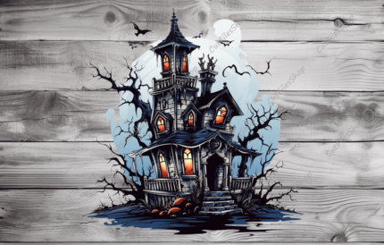 Halloween png files for making gifts, Halloween castle png, scary halloween jpg, Halloween sublimation, High resolution png files