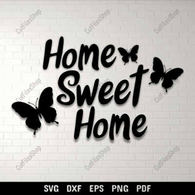 Home Sweet Home SVG Mat Template for Cricut & Sublimation Design, Sell Svg files, Marketplace for selling digital products