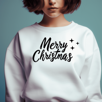 Merry Christmas SVG for Cricut & Glowforge, DXF for Laser Engraving, Sublimation Design, Instant Digital Download, Christmas T-shirt, Trendy SVG files