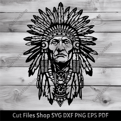 Native American svg, Cut files for Cricut, Printable Clip Art, Cricut Cutting Files, Silhouette cut files, Dxf for Laser cut, American indian svg, digital cut files, cricut design space, vector  shop, indian cut files, vinyl cutting, wall decor diy, dxf for cnc