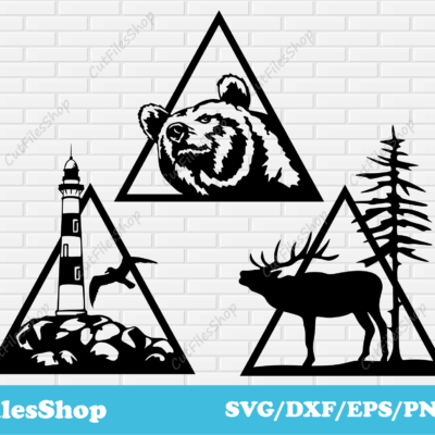 Wildlife panels dxf, CNC cut files, dxf for laser engraving, svg for sticker making, scrapbooking clipart, Scan n Cut files, free dxf files, free svg files, free vectors, DXF for laser engraving, SVG for Sticker/Decor making, Scrapbooking Clip Art, Custom Vector files, vector for Scan n Cut, Plasma cutting files, Laser cutting, Svg for cricut, Silhouette cameo files