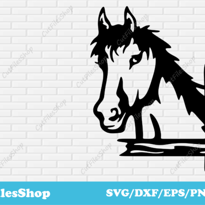 Peeking horse dxf files for plasma, farm animals svg for laser cutting, svg for cricut, craft files, free horse dxf, free decor horse cnc, free cnc decor, farm animals svg for cricut, vector designs, svg for laser, dxf cnc plasma, dxf art animals, download dxf files, peeking horse svg