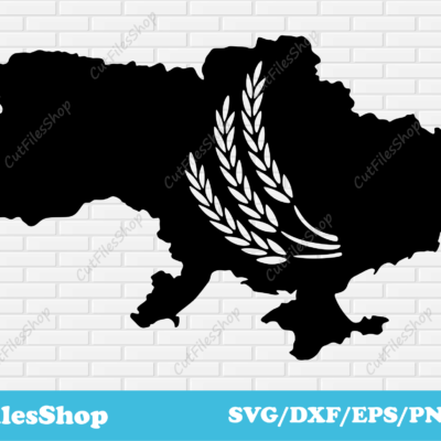 Ukraine map svg, vector images for t shirt designs, dxf for laser cut, Silhouette files, Ukraine png, Ukraine dxf, Ukraine vector images, vector for shirt, dxf for cnc, dxf images