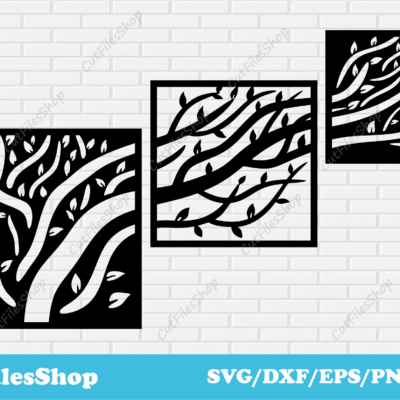 Tree art dxf files for Plasma cutting, svg for vinyl cut, cnc laser cut files, tree wall decor making, tree decor svg, free download tree dxf, wall decor dxf, home decor dxf, loft decor dxf, cut files, svg files, dxf files, eps files, png files, beautiful tree dxf