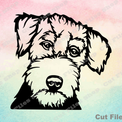 Airedale Terrier svg, cute svg, pet portrait, decal svg files, funny dog svg, Terrier svg, dog lover svg - Cut Files Shop