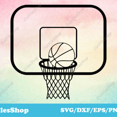 Basketball dxf files, basketball svg files, sport svg for shirt, download vector images - Cut Files Shop