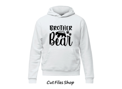 Brother bear svg, bear cut files, svg for t shirt making, dxf for laser cutting, svg for sticker making - Cut Files Shop