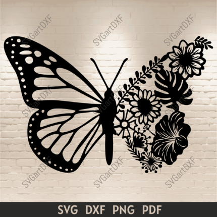 Butterfly cut files, svg for cricut, dxf for laser, svg for silhouette, vector images for t - shirt - Cut Files Shop