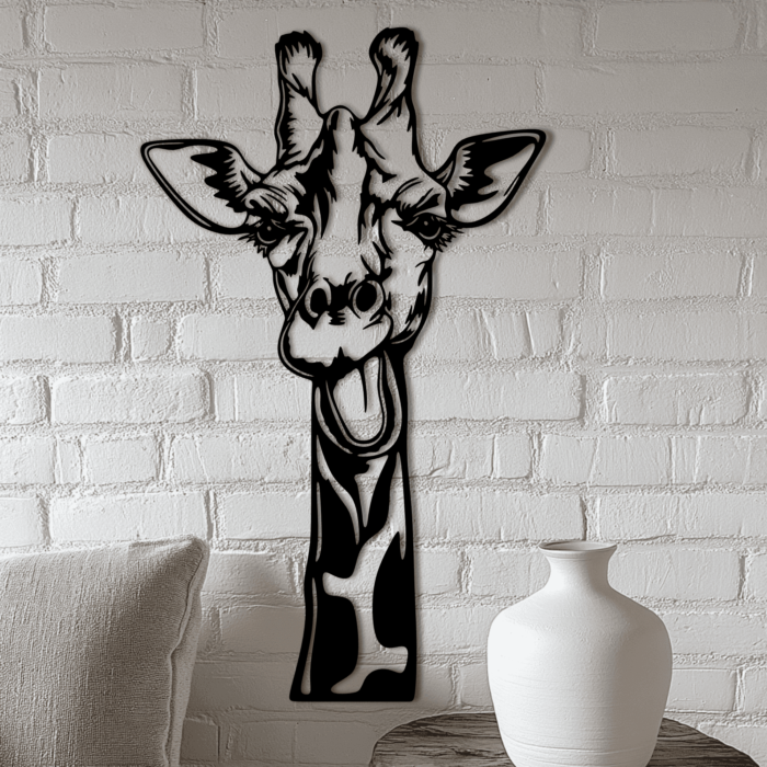 Giraffe DXF Files – Funny Design for CNC, Laser, and Plasma Cutting