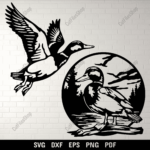 Mallard Dxf for CNC