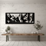 CNC Wildlife Panels DXF – Railing Panel Designs for Plasma Cutting