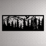 Railing Panel DXF Designs – Wildlife Patterns for CNC, Laser & Plasma
