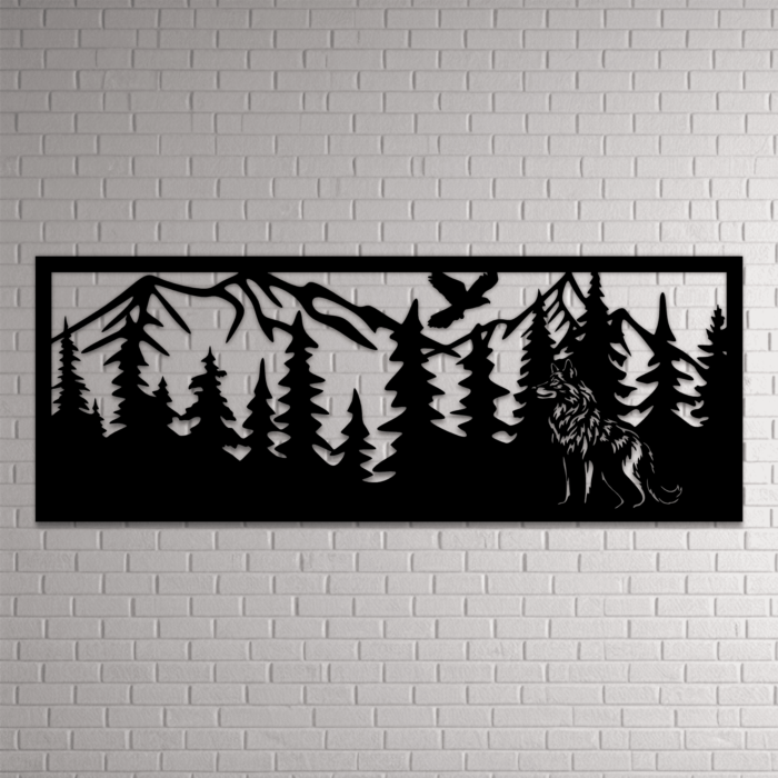 Railing Panel DXF Designs – Wildlife Patterns for CNC, Laser & Plasma