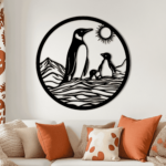 Penguin Silhouette SVG & DXF – Cricut, CNC, Laser Cutting & Vinyl