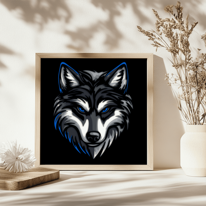 3D Wolf Layered SVG – Cardstock & Paper Craft for Cricut & CNC